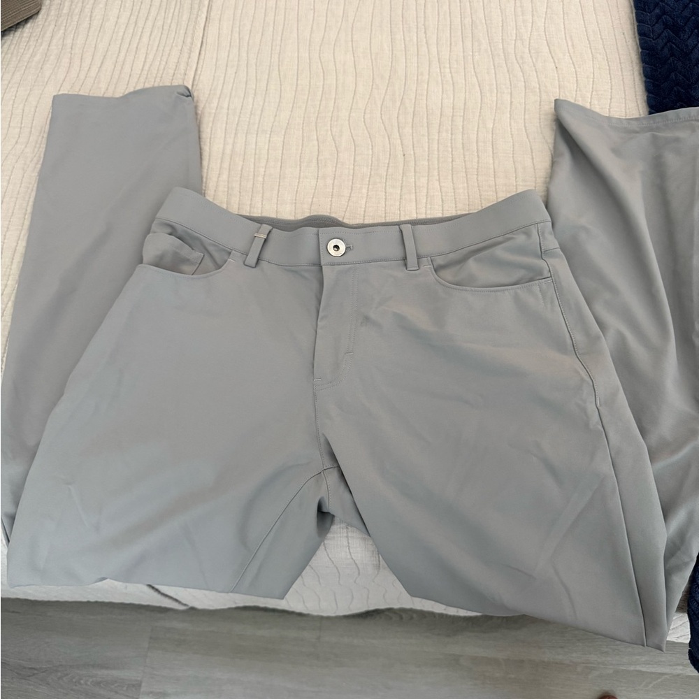 Light Gray Stretch Pants